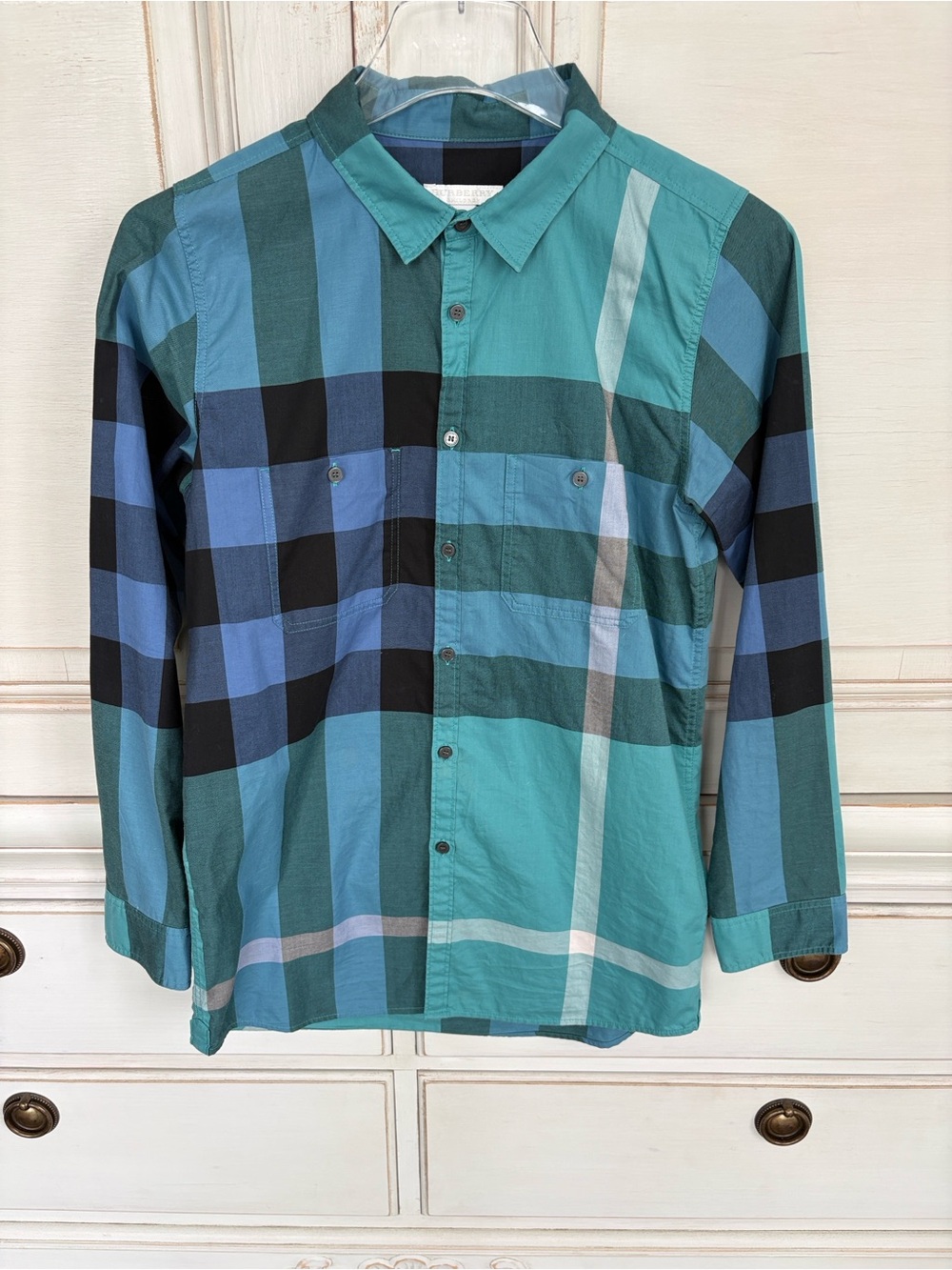 Boys BURBERRY Cotton Shirt